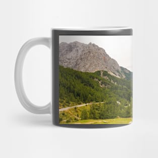 Vrsic Pass in Slovenia Mug